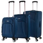 Set valise souples  4 roulettes 701400 marin