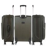 Set valise souples  4 roulettes 701416 gris