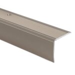 Seuil descalier integral k212 forme: l 30 x 20 mm longueur: 134 cm pr� - perc� champagne