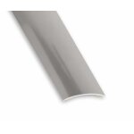 Barre de seuil adh�sive - cqfd - 2183 - 1093 - acier inox - 30 / 93 cm - gris