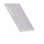 Barre de seuil - cqfd - 2296 - 20083 - aluminium - chne gris clair - 38x83cm