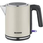 Severin 9577 bouilloire sans bpa voyant lumineux beige noir Severin 9577 bouilloire sans bpa voyant lumineux beige noir