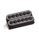 Micro pour guitare electrique - seymour duncan - sh - 8b humbucker invader - noir - rock nerv - adulte ...