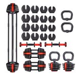 Sgr18 pro set 3 en 1 halt�res r�glables 41 kg hms