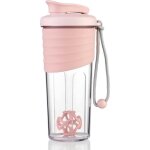 Shaker prot�ine 700ml bouteille agitateur sans bpa sans odeur rose robuste
