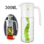 Shaker  vinaigrette - marque inconnue - modle inconnu - verre borosilicate - 300ml - couleur verte