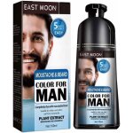 Shampooing  barbe teinture instantane shampooing noir men formule coloration moustache coloration cheveux ...
