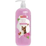 Shampooing pour chien pelage long - vetobiol - extra - doux - anti - noeuds - huile damande - aloe vera ...