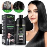 Shampooing de teinture pour cheveux noirs 400ml type deux en un teinture pour cheveux Shampooing de teinture pour cheveux noirs 400ml type deux en un teinture pour cheveux