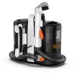 Shampouineuse 500w nettoyeur de taches portable 12kpa aspirateur nettoyeur � eau r�servoir 1. 8l / 0. ...