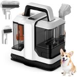 Shampouineuse nettoyeur de tapis de canap portable 750 w nettoyage puissant des taches en profondeur ...