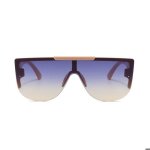 Sharphy lunettes de soleil femme rose mode cadres monoblocs m�tal haute qualit� conduite voyage accessoires ...