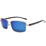 Sharphy lunettes de soleil homme polaris� m�tal mode bleu conduite sport p�che alpinisme accessoires ...