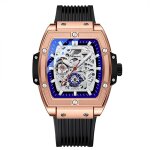 Sharphy montre homme de marques mécanique automatique cadran squelette mode noir cool adolescents bracelet ... Sharphy montre homme de marques mécanique automatique cadran squelette mode noir cool adolescents bracelet ...