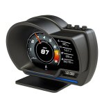 Shi - affichage t�te - haute (hud) voiture - ecran obd? + gps - vitesse / temp�rature / tension - 9 modes ...