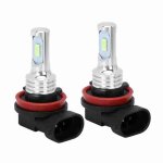 Shi - ampoule de brouillard 2pcs h8 / h11 80w 8000k led fog �valbe lambre ice blue12 - 24v universal ...