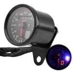 Shi - odom�tre de moto gauge de tachym�tre � compteur de vitesse dodom�tre num�rique de moto universelle ...