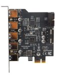 Shi - pci - e � 5 port usb3. 0 pci - e � 5 port usb 3. 0 19 broches connecteur de carte dextension pci ...