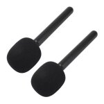 Shi - porte - micro 2pcs mic de support de micro sans fil adaptateur de montage de poign�e de microphone ...