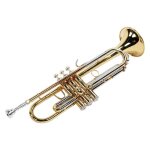 Shi - trompette en laiton trompette professionnelle � trois couleurs type combin� trompette musicale ...