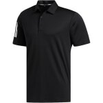 T - shirt adidas polo shirt 3 - stripe basic golf polo shirt noir homme
