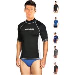 T - shirt anti - uv - cressi - rash guard homme - manches courtes - upf 50 + - tissu �lastique lycra