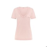 T - shirt basique col v femme guess