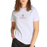 T - shirt blanc femme calvin klein jeans shadow