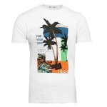 T - shirt blanc homme best mountain 1017