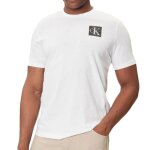 T - shirt blanc homme calvin klein jeans gradient
