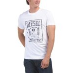 T - shirt blanc homme diesel rpati