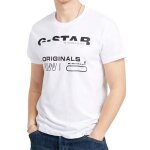 T - shirt blanc homme g - star originals d21664
