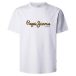 T - shirt blanc homme pepe jeans dorian