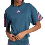 T - shirt bleu femme adidas il3063
