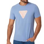 T - shirt bleu homme guess m4yi35j1314