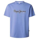 T - shirt bleu homme pepe jeans dorian
