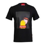 T - shirts bleu homme supreme grip cactus