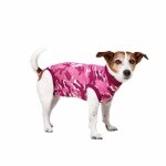 T - shirt - body - top suitical - 30 - 0055 - recovery suit chien xxxs rose camouflage T - shirt - body - top suitical - 30 - 0055 - recovery suit chien xxxs rose camouflage