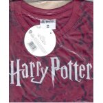 T shirt bordeaux harry potter manche courte