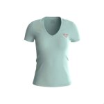 T - shirt col v femme guess mini triangle