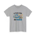 T - shirt ?le plus cool papy du monde? ? cadeau fun et tendre pour les super grands - pres tee shirt ...