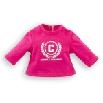 T - shirt - corolle - academy - fuschia - vtement pour poupe - mixte