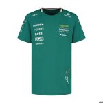 T - shirt enfant aston martin f1 fernando alonso team - vert