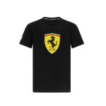 T - shirt enfant ferrari scuderia officiel formule 1 noir