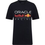T - shirt enfant avec grand logo oracle red bull racing team formule 1 officiel bleu