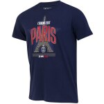 T - shirt enfant - paris saint germain - leurope cest paris - 100% coton - manches courtes - mixte