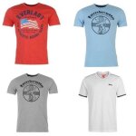 T - shirt - everlast - lot de 4 - 100% coton - manches courtes - multicolore