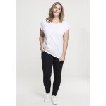 T - shirt femme grandes tailles - urban classic - blanc - manches longues - col classique - coupe large ...