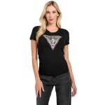 T - shirt femme guess triangle python