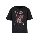 T - shirt femme miss tee f * cking roses